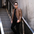 BELVEST 2B LAMB NAPPA LIGHT WEIGHT LEATHER JACKET BROWN 2026SSのイメージ