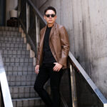 BELVEST 2B LAMB NAPPA LEATHER LIGHT WEIGHT LEATHER JACKET BROWN 2026SS 　ベルベスト ラムナッパレザー ジャケット ブラウン 茶色 2026年 春夏 愛知 名古屋 Alto e Diritto altoediritto アルトエデリット