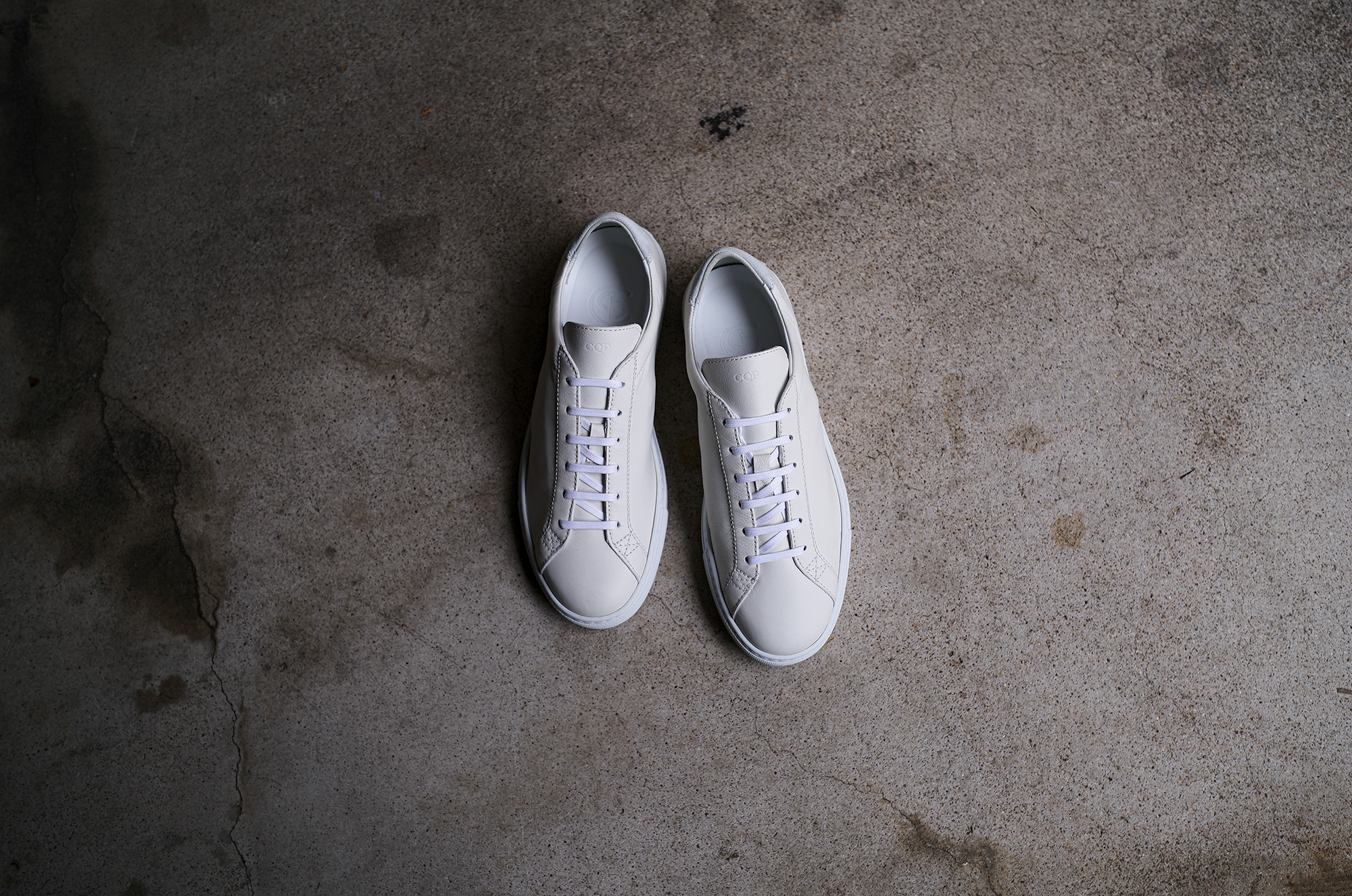 CQP (シーキューピー) RACQUET レザー スニーカー ALL WHITE (オールホワイト) 愛知 名古屋 Alto e Diritto altoediritto アルトエデリット