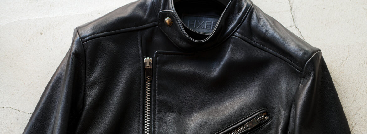 FIXER F1 SEMI DOUBLE RIDERS フィクサー エフワン セミダブルライダース アルトエデリット レザー 革ジャン アウター ジャケット ライダース ブラック 愛知 名古屋 Alto e Diritto altoediritto アルトエデリット
