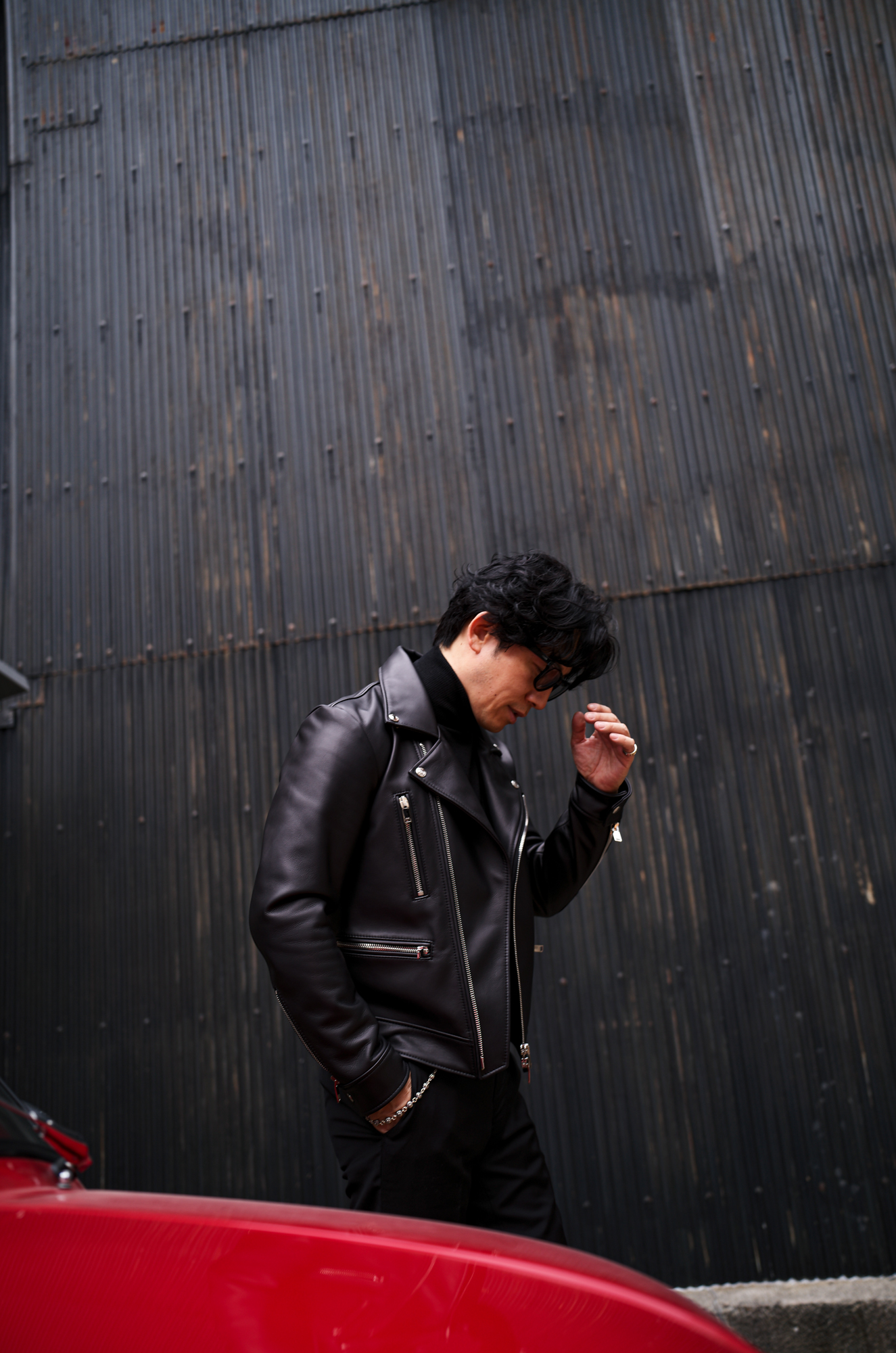 FIXER(フィクサー) F13(エフサーティーン) DOUBLE RIDERS Cow Leather ダブルライダース ジャケット BLACK(ブラック)【ご予約開始】【2025.11.29(Sat)～2025.12.14(Sun)】愛知 名古屋 Alto e Diritto altoediritto アルトエデリット レザージャケット