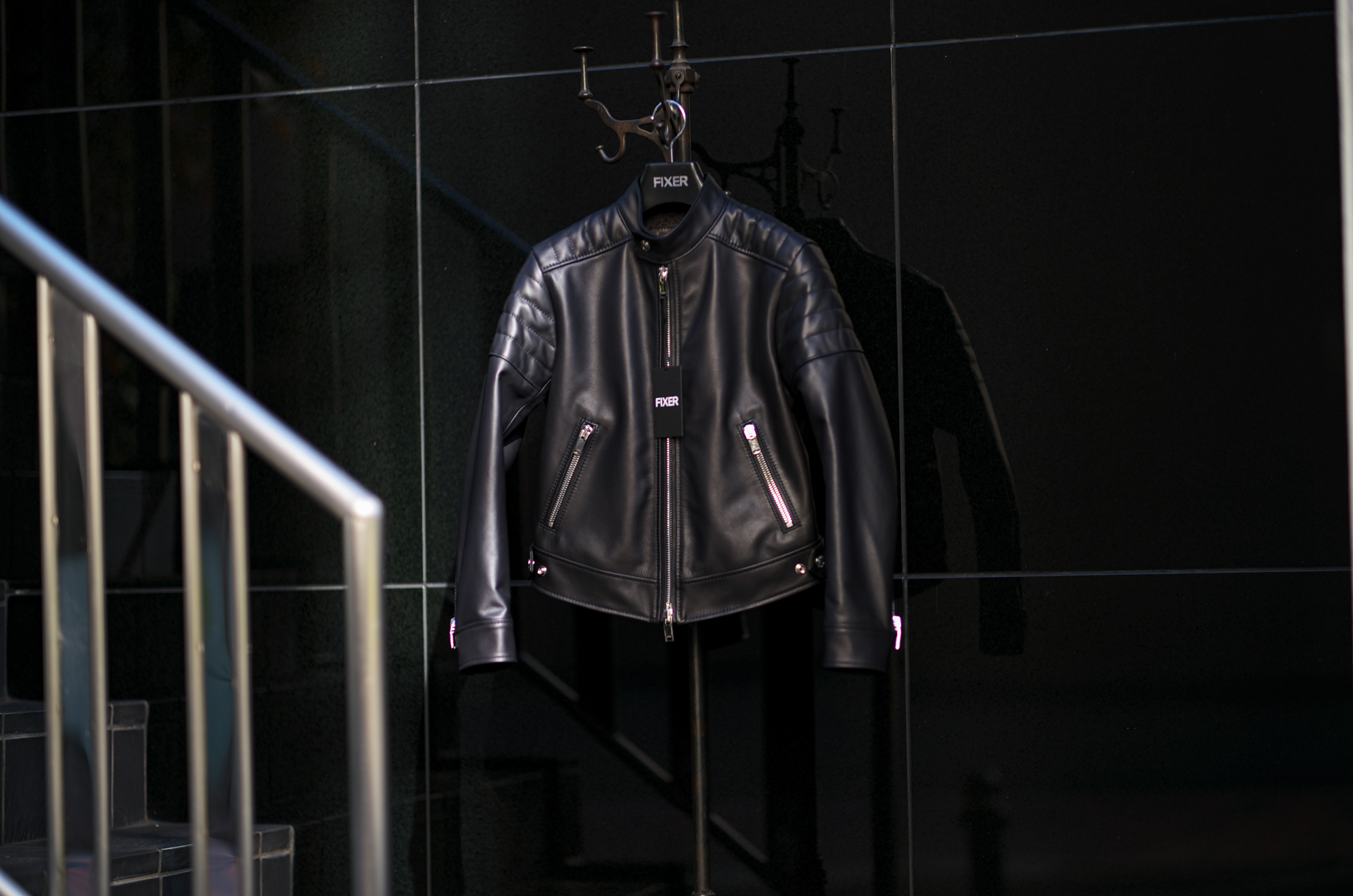 FIXER F2 Cow Leather BLACK【レディ-ス】【カスタム // 0.8mm厚】フィクサー エフフォー カウレザー ブラック カスタムレザー オーダーレザー 愛知 名古屋 Alto e Diritto altoediritto アルトエデリット