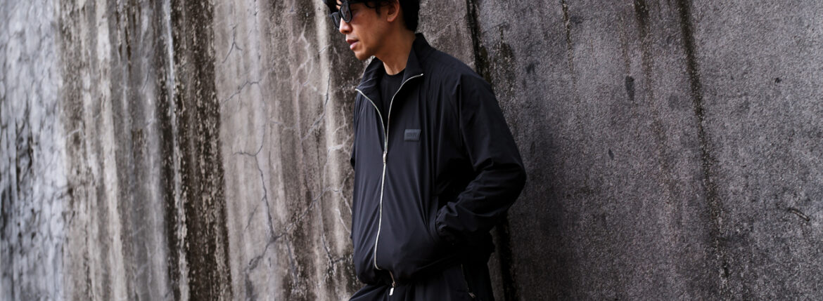 FIXER FJT-01 CORDURA NYLON TRACK JACKET BLACK , FIXER FPT-03 CORDURA NYLON TRACK PANTS BLACK【ご予約開始】【2025.10.24(Fri)~2025.11.24(Mon)】愛知 名古屋 Alto e Diritto altoediritto アルトエデリット セットアップ