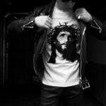 FIXER FTS-17 JESUS WHITE フィクサー ジーザス キリスト ホワイト FIXER ロゴ Tシャツ フォトプリントTシャツ 愛知 名古屋 Alto e Diritto altoediritto アルトエデリット