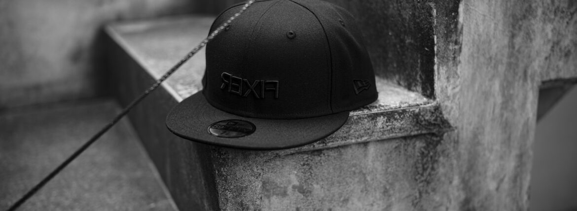 FIXER × NEW ERA 59FIFTY® FNE-07 Reverse Logo BASEBALL CAP BLACK × WHITE , BLACK × BLACK 【ご予約受付中】【2025.11.03(Mon)~2025.11.30(Sun)】 フィクサー × ニューエラ リバースロゴ ベースボールキャップ ブラック ホワイト 愛知 名古屋 Alto e Diritto altoediritto アルトエデリット