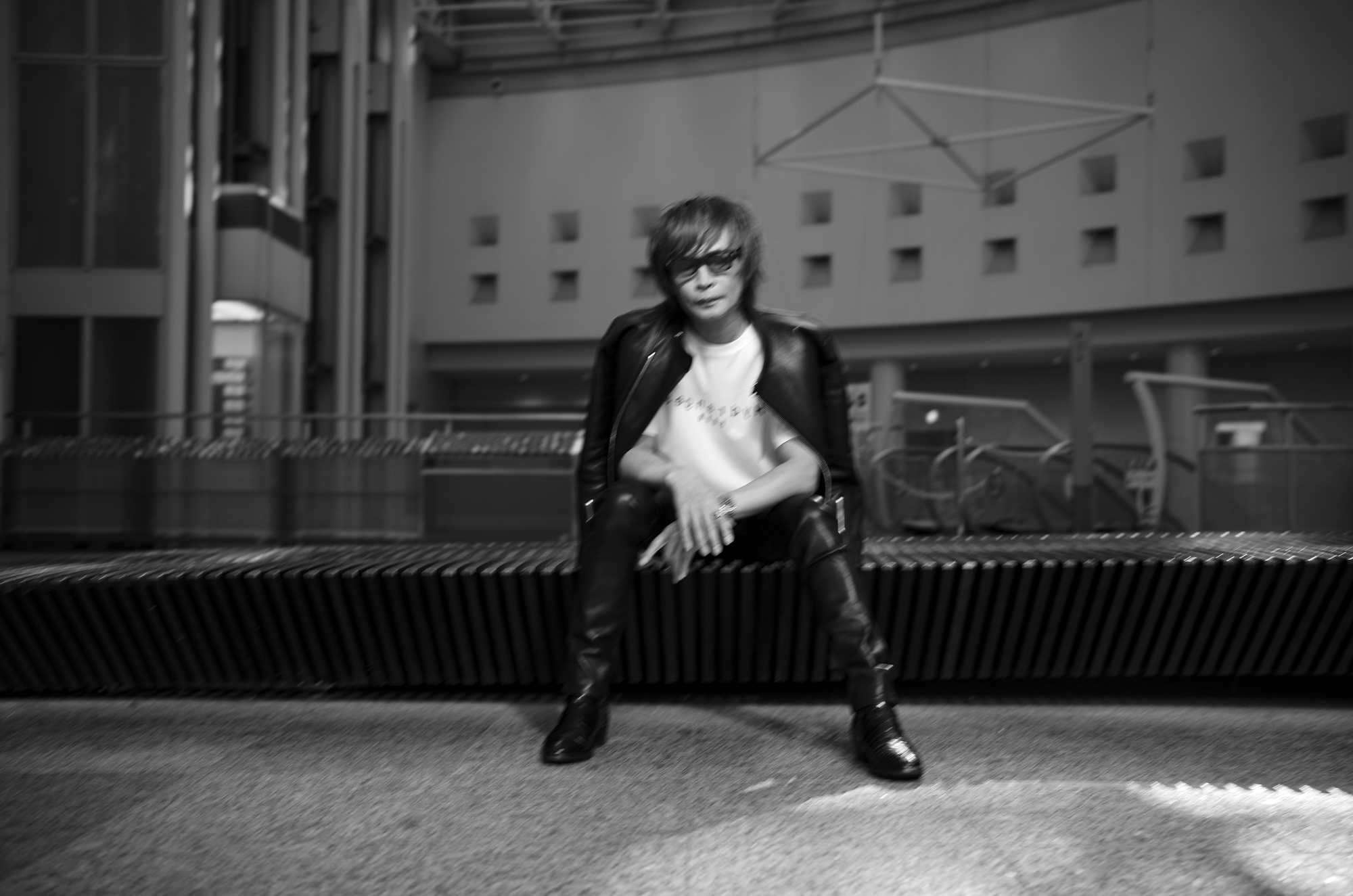 FIXER × CASABLANCA SPECTACLES ROUGH 18K GOLD MATTE BLACK // Four Hydrangea Track.1 Semidouble riders Luxury soft vegetable tanned leather BLACK // Four Hydrangea Reverse Logo T-Shirts WHITE // Four Hydrangea Leather Belt BLACK × GOLD // ISAMU KATAYAMA BACKLASH Deerskin Stretch Pants BLACK // Balvenie Wilhelm VALIANT RING 22K GOLD フィクサー カサブランカ ラフ マットブラック フォーハイドランジア セミダブルライダース リバースロゴ レザーベルト イサムカタヤマバックラッシュ レザーパンツ 愛知 名古屋 Alto e Diritto altoediritto アルトエデリット INORAN イノラン ルナシー