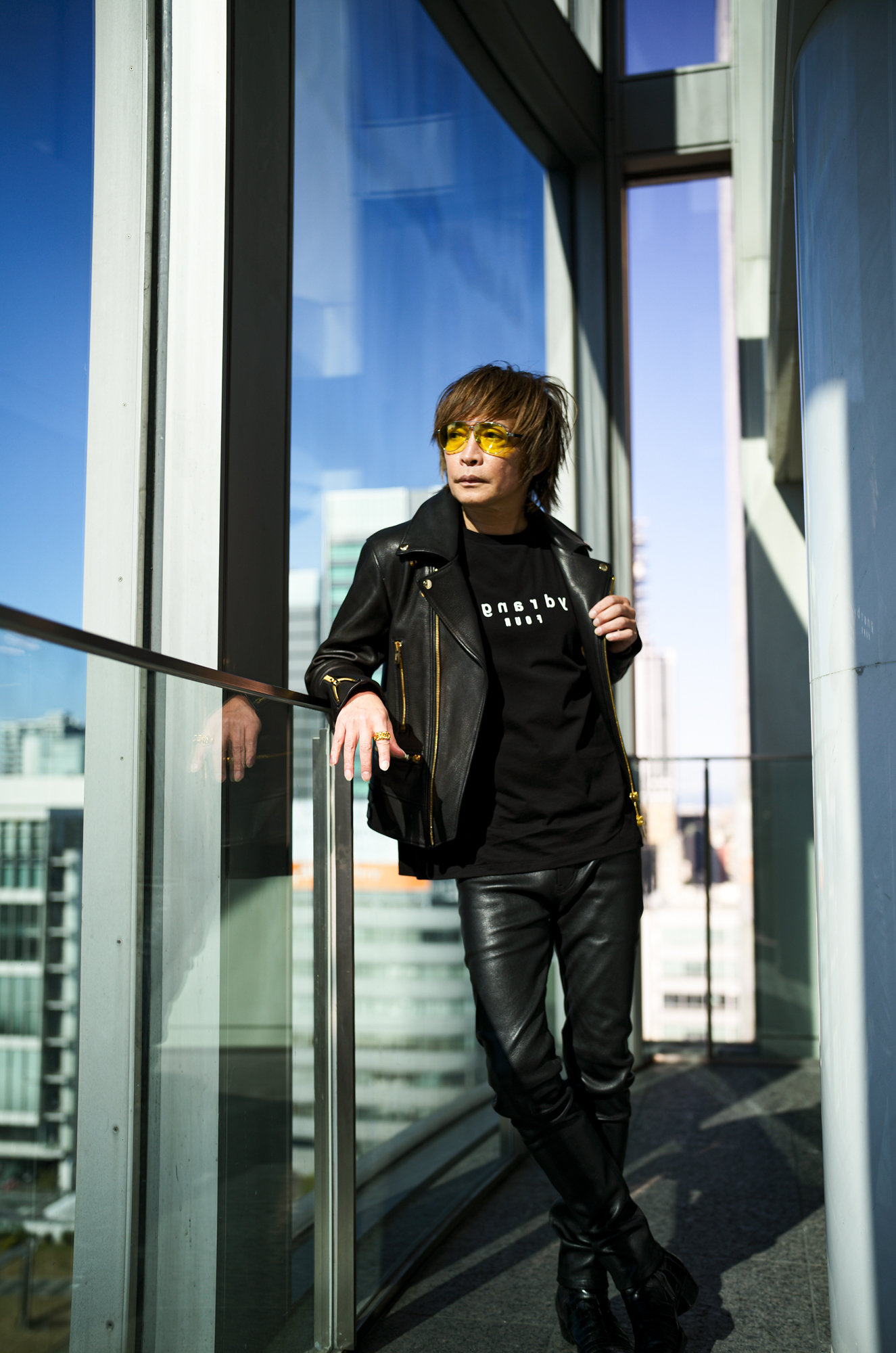 Four Hydrangea (フォーハイドランジア) Track.2 Double riders (トラックツー) Luxury soft vegetable tanned leather (ラグジュアリー ソフト ベジタブルタンニン レザー) レザージャケット ダブルライダース ジャケット BLACK (ブラック) 愛知 名古屋 Alto e Diritto altoediritto アルトエデリット INORAN イノラン ライダース 革ジャン