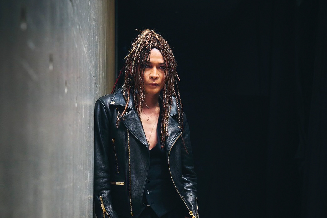 Four Hydrangea (フォーハイドランジア) Track.2 Double riders (トラックツー) Luxury soft vegetable tanned leather (ラグジュアリー ソフト ベジタブルタンニン レザー) レザージャケット ダブルライダース ジャケット BLACK (ブラック) 【ご予約開始】【2024.11.09(Sun)～2025.11.30(Sun)】のイメージ