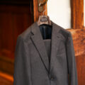 Sartoria Curvarti “BESPOKE” Drapers TOP LINE Super150’s and CASHMERE SINGLE BREASTED SUIT Medium Gray 2025のイメージ