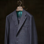 Sartoria Curvarti BESPOKE Loro Piana TASMANIAN Super170s WOOL SINGLE BREASTED SUITS NAVY CHECK 2025AW サルトリア・クルヴァルティ ビスポーク ロロピアーナ タスマニアン カシミヤ ウール シングルブレステッド ネイビーチェック 2025春夏 愛知 名古屋 Alto e Diritto altoediritto アルトエデリット