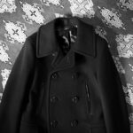TOM FORD MELTON PEACOAT トムフォード アルトエデリット ウール メルトン ピーコート Pコート ブラック 愛知 名古屋 Alto e Diritto altoediritto アルトエデリット