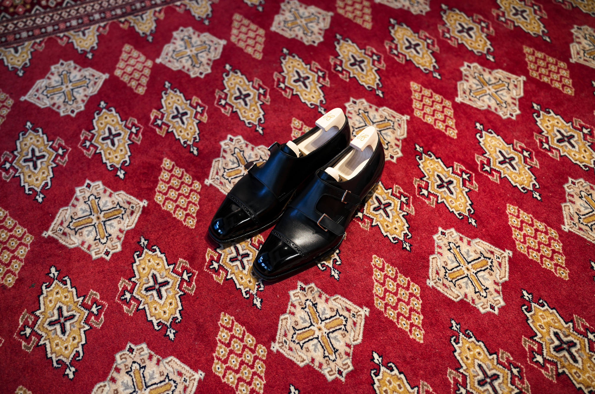 Yohei Fukuda MTO Double Monk Strap Box Calf Leather Black 2025 ヨウヘイフクダ ダブルモンクストラップ ブラックカーフレザー ブラック 2025年 愛知 名古屋 Alto e Diritto altoediritto アルトエデリット