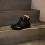 Yohei Fukuda MTO Wholecut Chelsea Boot Black Calf Leather Black 2025 ヨウヘイフクダ フォールカットチェルシーブーツ ブラックカーフ レザー ブラック 2025年 愛知 名古屋 Alto e Diritto altoediritto アルトエデリット