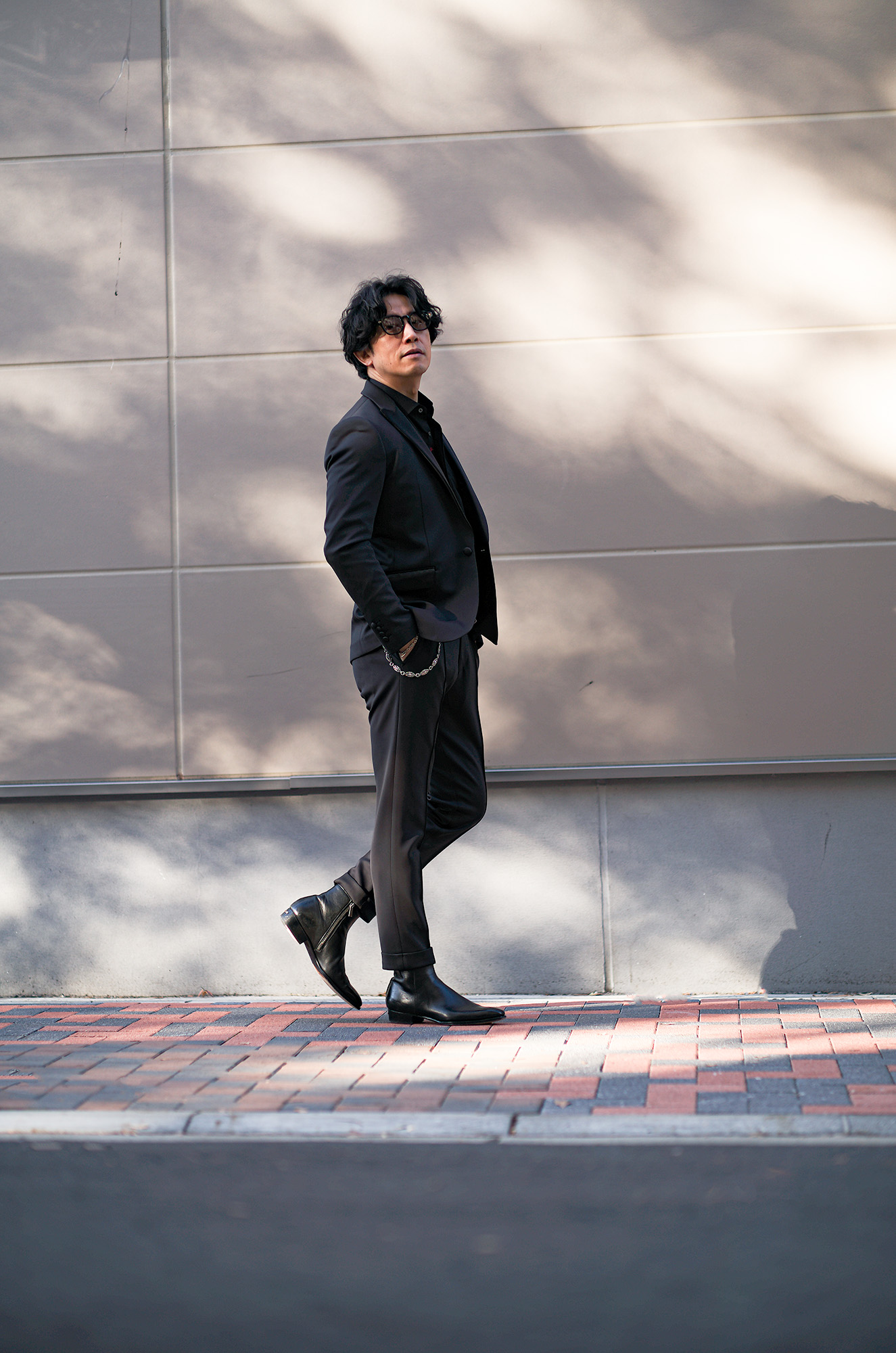 1PIU1UGUALE3 (ウノピュウノウグァーレトレ) SMOKING JACKET (スモーキング ジャケット) SMOKING TROUSERS (スモーキング トラウザーズ) 40G FULLY DULL JERSEY ドレスパンツ タキシード ジャケット パンツ MADE IN JAPAN (日本製) 愛知 名古屋 Alto e Diritto altoediritto アルトエデリット