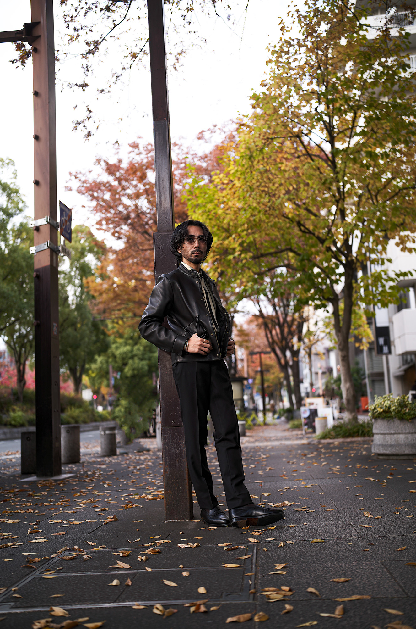 AVANTARE (アヴァンターレ) CASCIAGO (カシャーゴ) LAMB NAPPA SKIN 0.9mm レザー シングル ライダース ジャケット BLACK (ブラック) 愛知 名古屋 Alto e Diritto altoediritto アルトエデリット Tiamo ティアモ AV