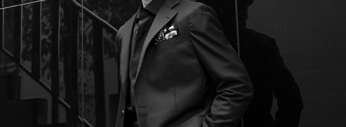 AVANTARE Lyon SILK 100 Chief アヴァンターレ リヨン シルク100 チーフ フレンチチーフ 愛知 名古屋 Alto e Diritto altoediritto アルトエデリット