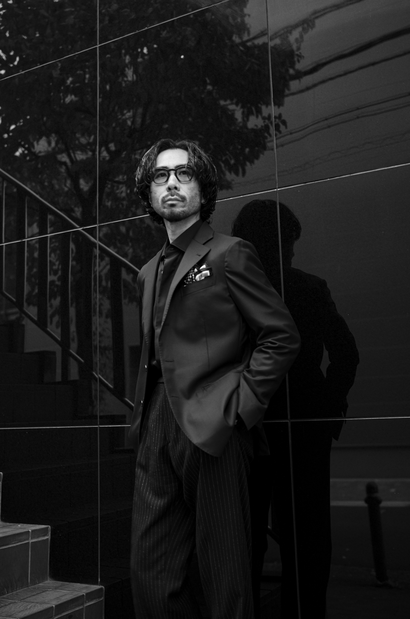 AVANTARE Lyon SILK 100 Chief アヴァンターレ リヨン シルク100 チーフ フレンチチーフ 愛知 名古屋 Alto e Diritto altoediritto アルトエデリット