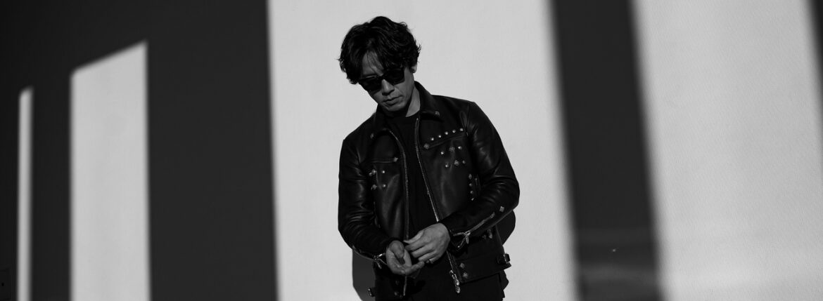 Balvenie Wilhelm No.17 Studs Custom SINGLE RIDERS 925 SILVER COW LEATHER BLACK 【SPECIAL】 バルヴェニー ヴィルヘルム ナンバーセブンティーン シングルライダース 925シルバー カウレザー レザージャケット シングルライダース ジャケット ブラック Made In England イギリス製 愛知 名古屋 Alto e Diritto altoediritto アルトエデリット スタッズカスタム