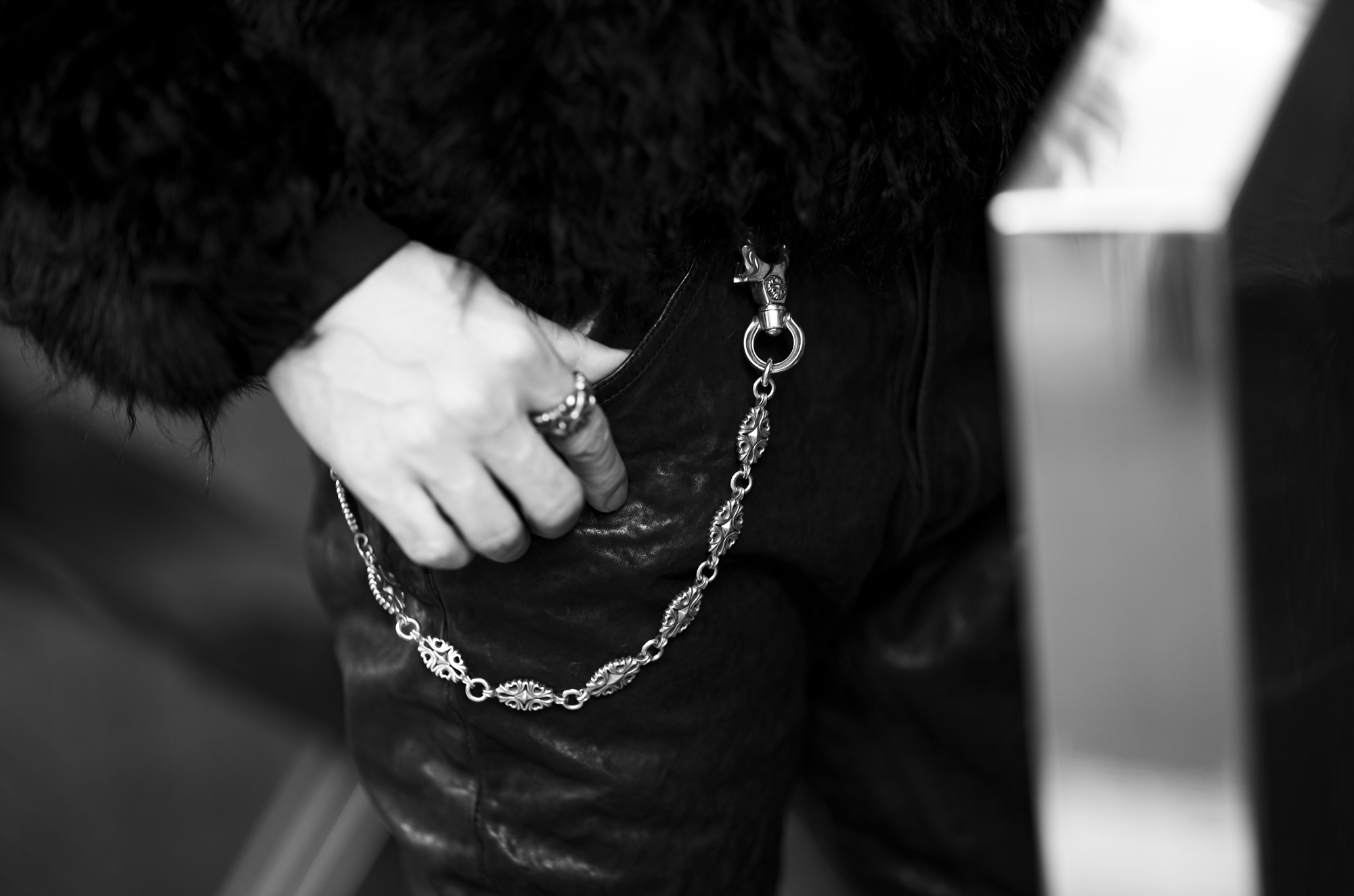 Balvenie Wilhelm (バルヴェニー ヴィルヘルム) VALIANT WALLET CHAIN 2CLIP 9PIEACE 925 SILVER ヴァリアント ウォレットチェーン SILVER (シルバー) Made In England (イギリス製) 愛知 名古屋 Alto e Diritto altoediritto アルトエデリット