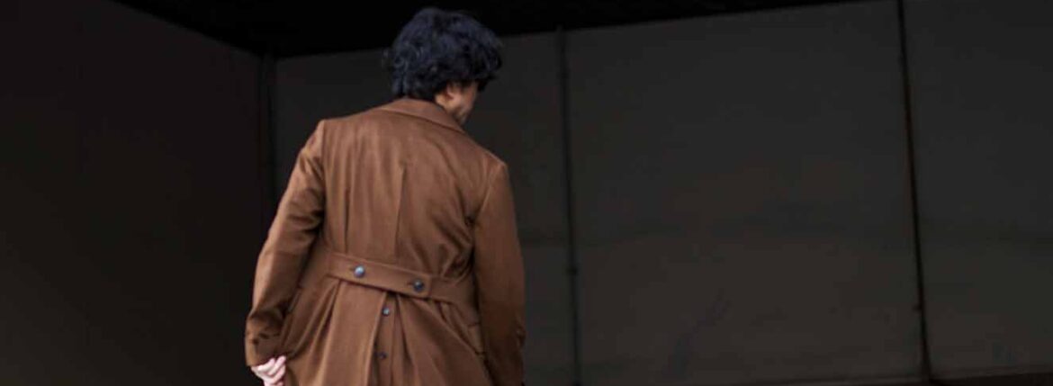 BELVEST(ベルベスト) NEW CLASSIC POLO COAT CASHMERE VICUNA カシミヤ ビキューナ ニュークラシックポロコート CAMEL (キャメル・031) Made in italy (イタリア製) 愛知 名古屋 Alto e Diritto altoediritto アルトエデリット　Tiamo ティアモ