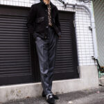 cuervo bopoha (クエルボ ヴァローナ) Sartoria Collection (サルトリア コレクション) Chris (クリス) DRESS WOOL SLACKS ウール ドレス パンツ MEDIUM GRAY (ミディアムグレー・007) MADE IN JAPAN (日本製) 【ご予約受付中】 愛知 名古屋 Alto e Diritto altoediritto アルトエデリット スラックス ブラックスラックス