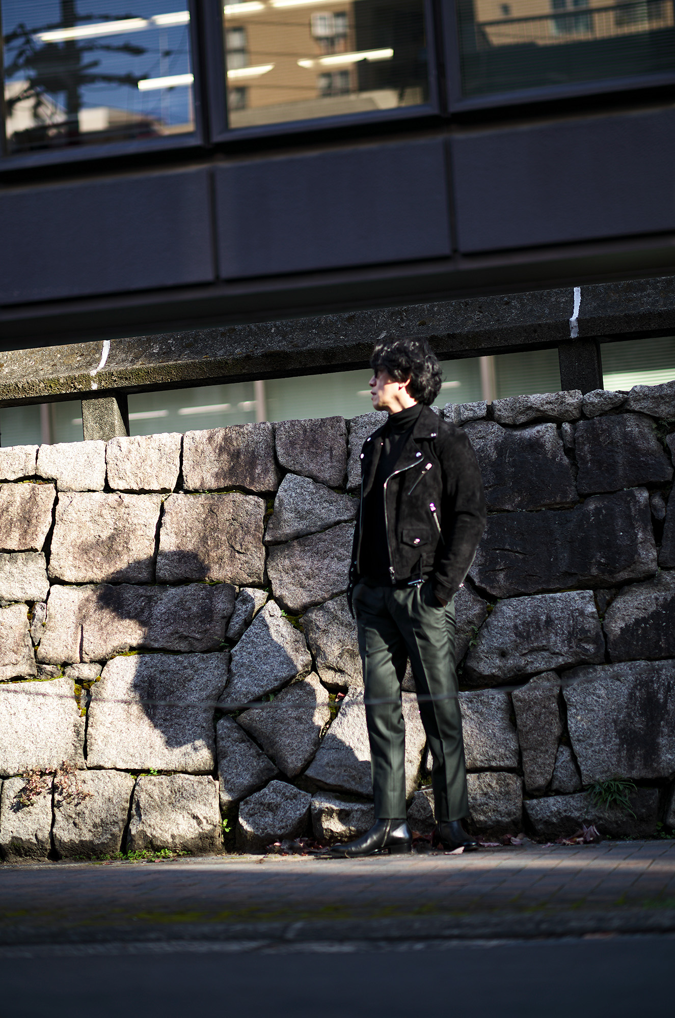 cuervo bopoha (クエルボ ヴァローナ) Sartoria Collection (サルトリア コレクション) Chris (クリス) DRESS WOOL SLACKS ウール ドレス パンツ OLIVE (オリーブ・012) MADE IN JAPAN (日本製) 愛知 名古屋 Alto e Diritto altoediritto アルトエデリット スラックス ブラックスラックス