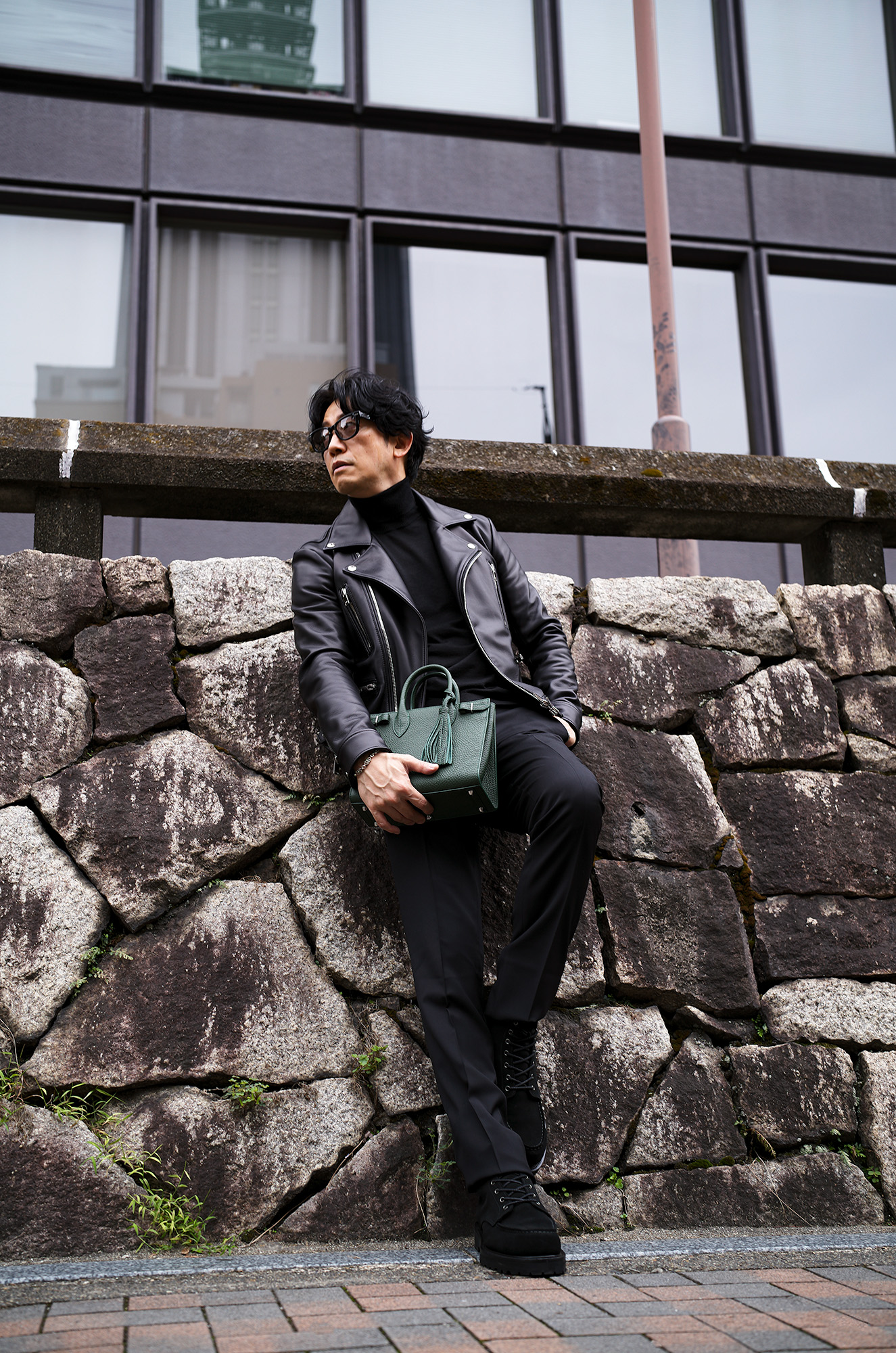 FIXER(フィクサー) F13(エフサーティーン) DOUBLE RIDERS Cow Leather ダブルライダース ジャケット BLACK(ブラック)【ご予約開始】【2025.11.29(Sat)～2025.12.14(Sun)】愛知 名古屋 Alto e Diritto altoediritto アルトエデリット レザージャケット