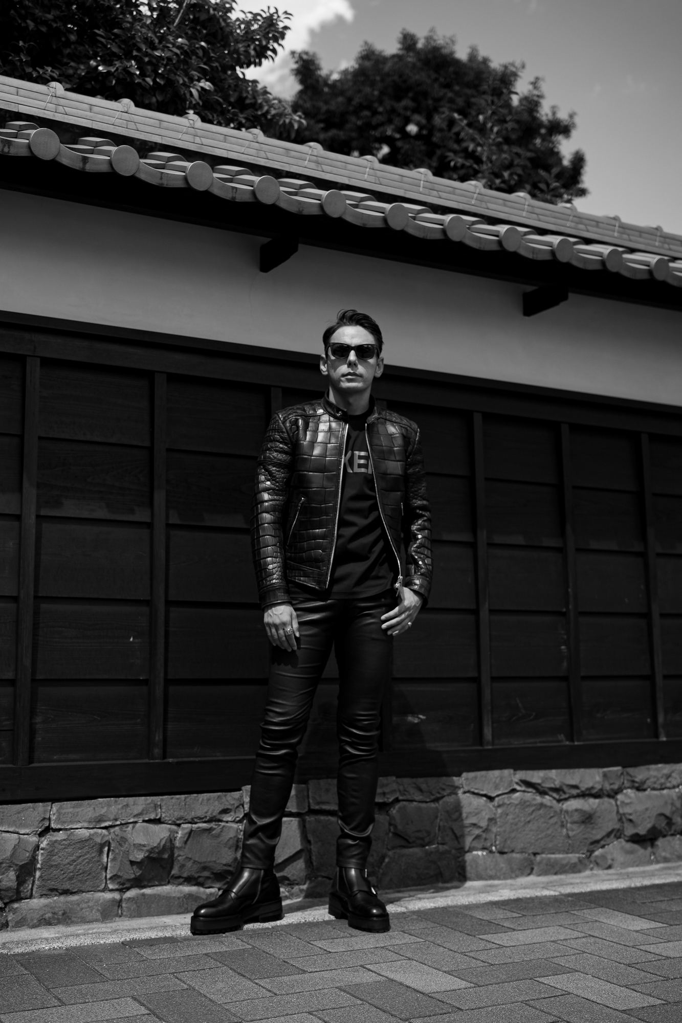 FIXER(フィクサー) F2 CROCODILE(エフツー クロコダイル) SINGLE RIDERS Mat Crocodile マットクロコダイル エキゾチックレザー シングルライダース ジャケット BLACK(ブラック) 【Special Special Special Model】【ご予約開始】愛知 名古屋 Alto e Diritto altoediritto アルトエデリット スペシャルライダース クロコダイルライダース レザージャケット ライダースジャケット