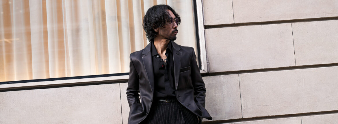 FIXER F3 SARTORIAL JACKET Cow Leather BLACK , NAVY , BROWN , BURGUNDY , GRAY フィクサー サンダーキャット 925シルバー エフスリー Tシャツ クエルボヴァローナ バル トリプルストラップブーツ イルミナティアイズリング 925シルバー 愛知 名古屋 Alto e Diritto altoediritto アルトエデリット テーラードジャケット フィクサー コーディネート