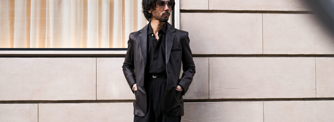 FIXER F3 SARTORIAL JACKET Cow Leather BLACK , NAVY , BROWN , BURGUNDY , GRAY 【ご予約受付中】【2025.9.13(Mon)～2025.9.28(Sun)】 フィクサー サンダーキャット 925シルバー エフスリー Tシャツ クエルボヴァローナ バル トリプルストラップブーツ イルミナティアイズリング 925シルバー 愛知 名古屋 Alto e Diritto altoediritto アルトエデリット テーラードジャケット フィクサー コーディネート