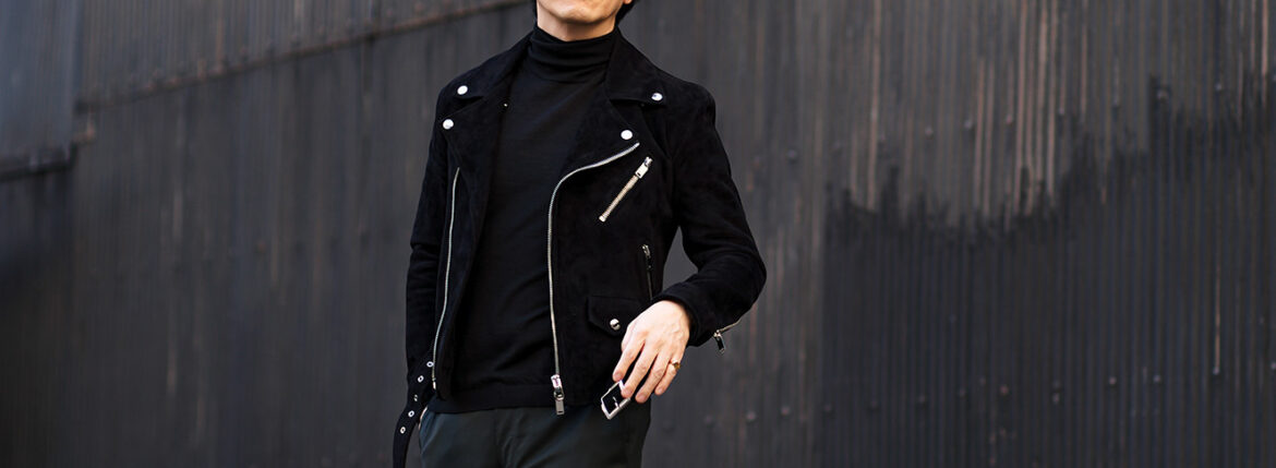 FIXER(フィクサー) F4(エフフォー) DOUBLE RIDERS Cow Leather ダブルライダース ジャケット BLACK(ブラック) 愛知 名古屋 Alto e Diritto altoediritto アルトエデリット