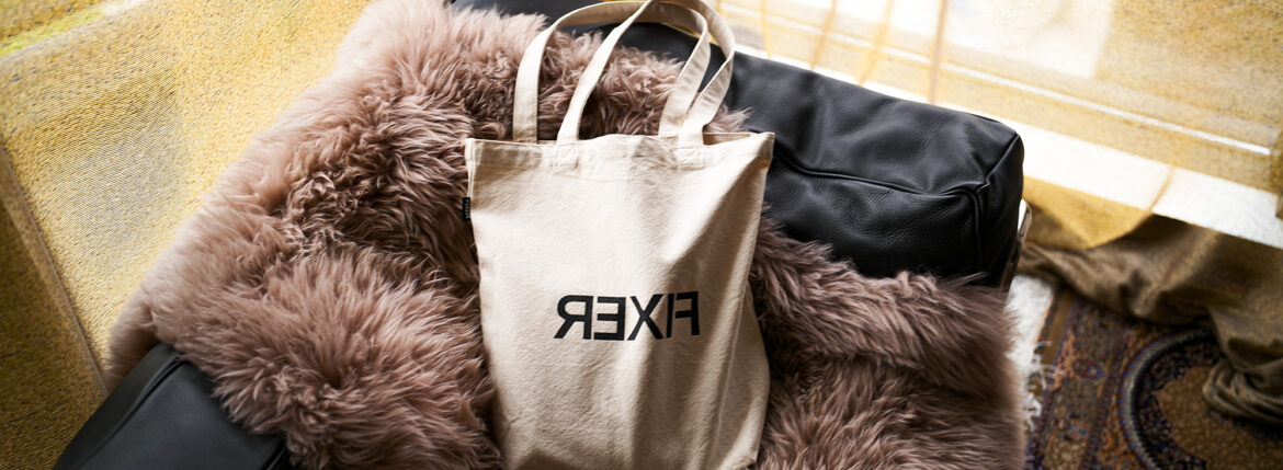 FIXER FTB-02 Reverse Print TOTE BAG NATURAL 【10枚限定 発売します】 フィクサー リバース トートバック ナチュラル キャンバストート 愛知 名古屋 Alto e Diritto altoediritto アルトエデリット