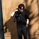 FIXER FTS-01 2 Print Crew Neck T-shirt WHITE , BLACK フィクサー Tシャツ ホワイト ブラック ポケットTシャツ ポケTEE 愛知 名古屋 Alto e Diritto altoediritto アルトエデリット