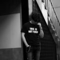 FIXER (フィクサー) FTS-06 THIS IS NOT FIXER プリント Tシャツ BLACK (ブラック)のイメージ