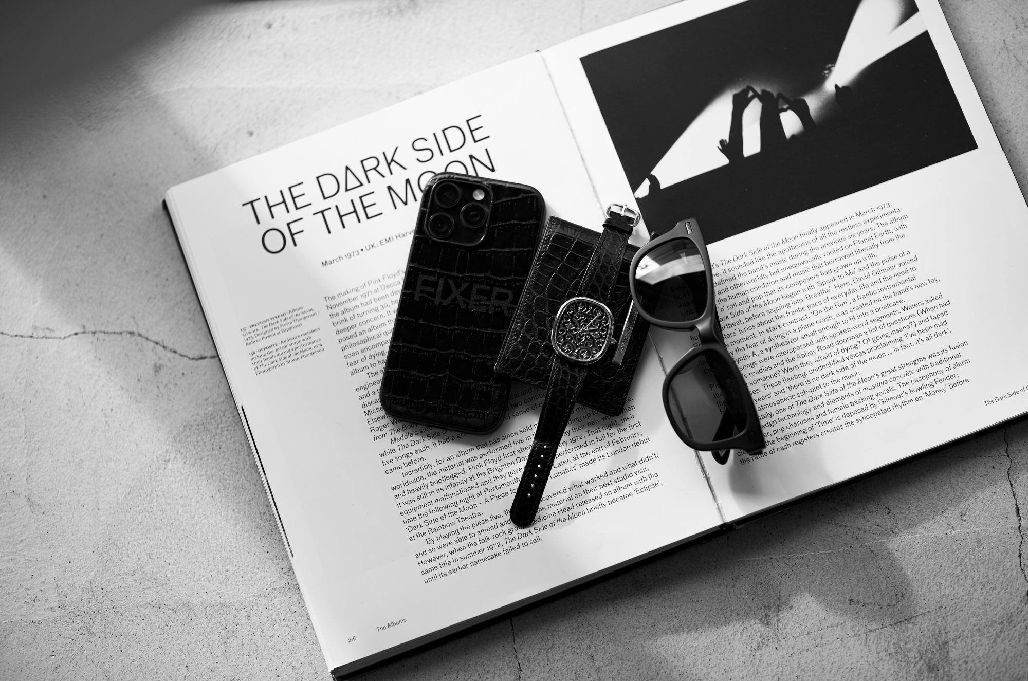 FIXER Crocodile iPhone Case ALL BLACK // Georges de Patricia Cloud Crocodile 925 STERLING SILVER // PATEK PHILIPPE 5738/51G-001 GOLDEN ELLIPSE // FIXER BLACK PANTHER 925 STERLING SILVER MATTE BLACK フィクサー クロコダイル ジョルジュドパトリシア クラウドクロコダイル 925シルバー パテックフィリップ ゴールデンエリプス ブラックパンサー マットブラック