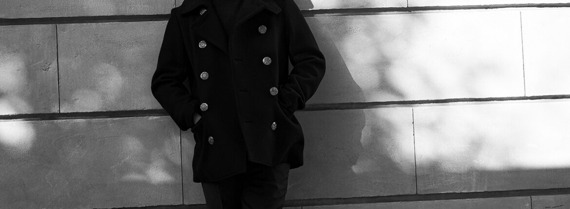 FIXER THUNDERCAT 925 STERLING SILVER BLACK // PRISONER ID2020 WOOL PEA COAT 925 SILVER BLACK // RIVORA 18G Cashmere Silk Turtle Neck Pull-Over BLACK・010 // cuervo bopoha Chris DRESS WOOL SLACKS BLACK・99 // Georges de Patricia Stradale 925 STERLING SILVER Black Calf NOIR フィクサー サンダーキャット 925シルバー プリズナー ウールピーコート リヴォラ カシミヤシルク タートルネック クエルボヴァローナ クリス ドレスウールスラックス ジョルジュドパトリシア ストラダーレ 925シルバー 愛知 名古屋 Alto e Diritto altoediritto アルトエデリット