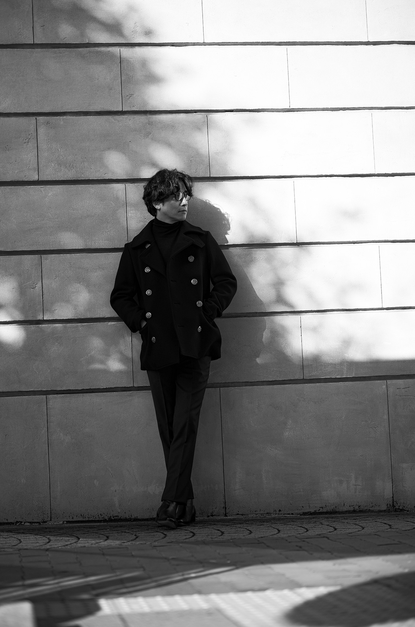 FIXER THUNDERCAT 925 STERLING SILVER BLACK // PRISONER ID2020 WOOL PEA COAT 925 SILVER BLACK // RIVORA 18G Cashmere Silk Turtle Neck Pull-Over BLACK・010 // cuervo bopoha Chris DRESS WOOL SLACKS BLACK・99 // Georges de Patricia Stradale 925 STERLING SILVER Black Calf NOIR フィクサー サンダーキャット 925シルバー プリズナー ウールピーコート リヴォラ カシミヤシルク タートルネック クエルボヴァローナ クリス ドレスウールスラックス ジョルジュドパトリシア ストラダーレ 925シルバー 愛知 名古屋 Alto e Diritto altoediritto アルトエデリット