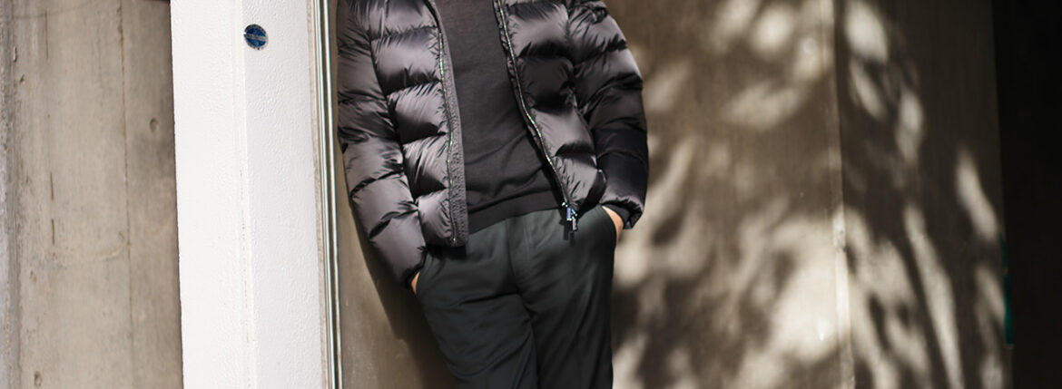 MOORER (ムーレー) BRETT-SH (ブレット) Nylon Down Jacket ナイロン ダウンジャケット NERO (ブラック) Made in italy (イタリア製) 2025秋冬新作 愛知 名古屋 Alto e Diritto altoediritto アルトエデリット