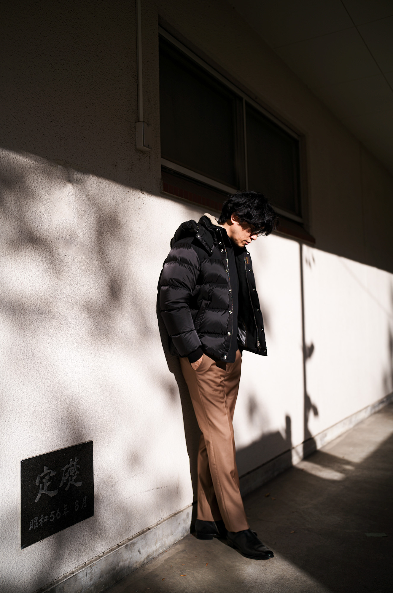 MOORER (ムーレー) JAKE-SHK (ジェイク) Hybrid Nylon Down Jacket ナイロン ダウンジャケット NERO × NERO (ブラック×ブラック) Made in italy (イタリア製) 愛知　名古屋 Alto e Diritto altoediritto アルトエデリット