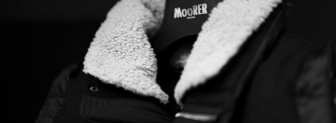 MOORER (ムーレー) JAKE-SHK (ジェイク) Hybrid Nylon Down Jacket ナイロン ダウンジャケット Made in italy (イタリア製) 愛知 名古屋 Alto e Diritto altoediritto アルトエデリット