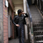 SAINT LAURENT (サンローラン) L01 MOTORCYCLE JACKET (モーターサイクルジャケット) ラムレザー ダブル ライダース ジャケット BLACK(ブラック) Made in italy (イタリア製) 愛知 名古屋 Alto e Diritto altoediritto アルトエデリット レザージャケット