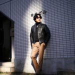 TOM FORD (トムフォード) GRAIN LEATHER ZIP BIKER (グレインレザー ジップ バイカー) カーフレザー シングル ライダース ジャケット BLACK (ブラック) Made in italy (イタリア製) 愛知 名古屋 Alto e Diritto altoediritto アルトエデリット