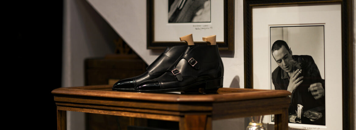 Yohei Fukuda MTO Double Monk Boot Black Calf Leather Black 2025 ヨウヘイフクダ ダブルモンクブーツ ブラックカーフレザー ブラック 2025年 愛知 名古屋 Alto e Diritto altoediritto アルトエデリット