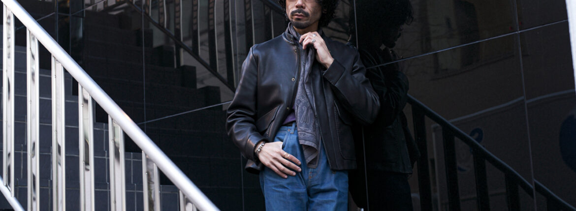 AVANTARE / CASCIAGO LAMB NAPPA SKIN 0.9mm アヴァンターレ) CASCIAGO (カシャーゴ) ラムレザー シングル ライダース ジャケット BLACK (ブラック) 愛知 名古屋 Alto e Diritto altoediritto アルトエデリット