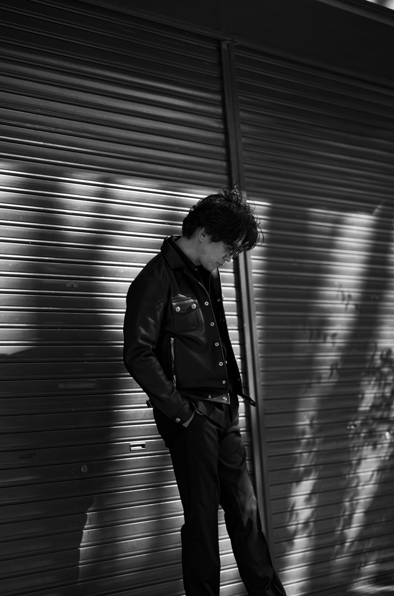 Balvenie Wilhelm (バルヴェニー ヴィルヘルム) No.20 IKE JACKET 925 SILVER (ナンバートゥエンティ アイク ジャケット 925シルバー) COW LEATHER (カウレザー) レザー ジャケット BLACK (ブラック) Made In England (イギリス製) 愛知 名古屋 Alto e Diritto altoediritto アルトエデリット