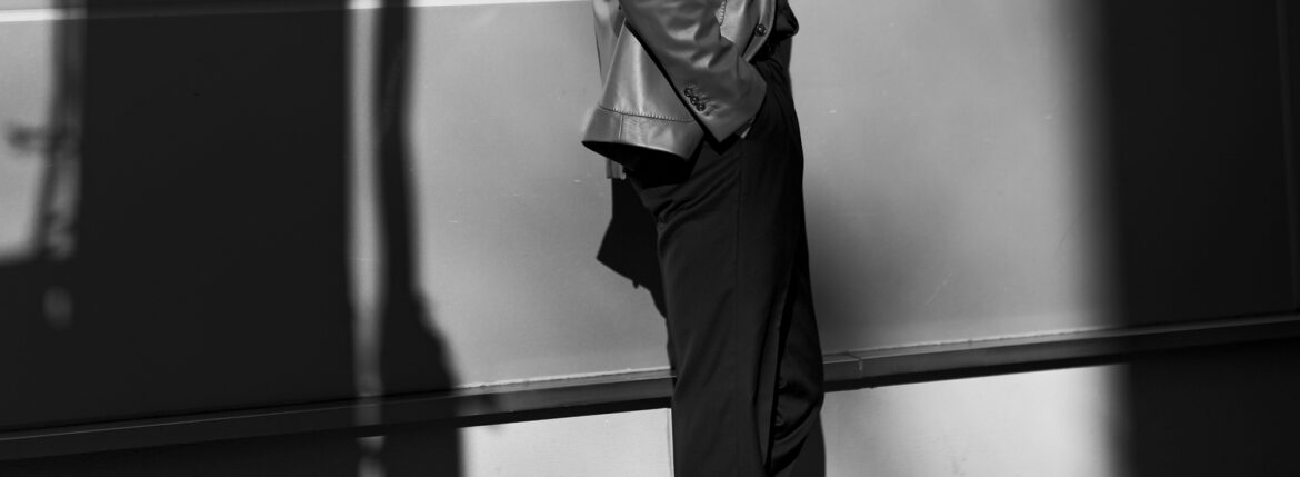 ー cuervo bopoha Sartoria Collection / Chris と Albert ー 二本のドレスパンツが担う役割 愛知 名古屋 Alto e diritto altoediritto アルトエデリット スラックス 2プリーツ