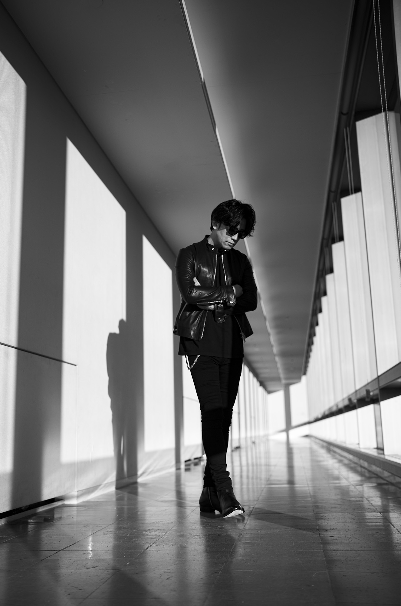 FIXER F0 SINGLE RIDERS ― Still Unspoken FIXER F0 ― まだ、語らない。愛知 名古屋 Alto e Diritto altoediritto アルトエデリット FIXER FIXER F0 シングルライダース カーフレザー 0.6mm ブラックレザー レザーの思想 沈黙の服 構造美