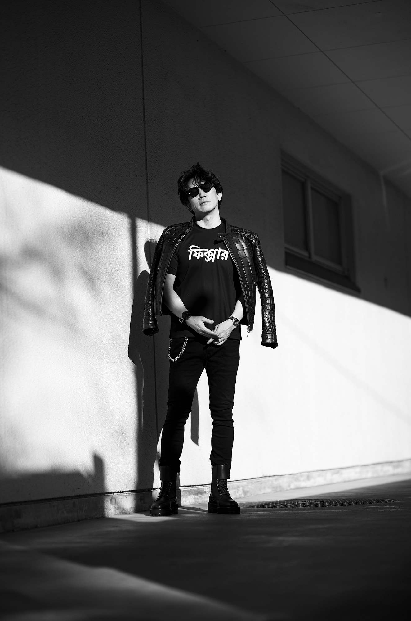 FIXER / FTS-14 — Not Words. Symbols. / BENGALI — フィクサー ベンガル語 Tシャツ スペシャル 愛知 名古屋 Alto e Diritto altoediritto アルトエデリット