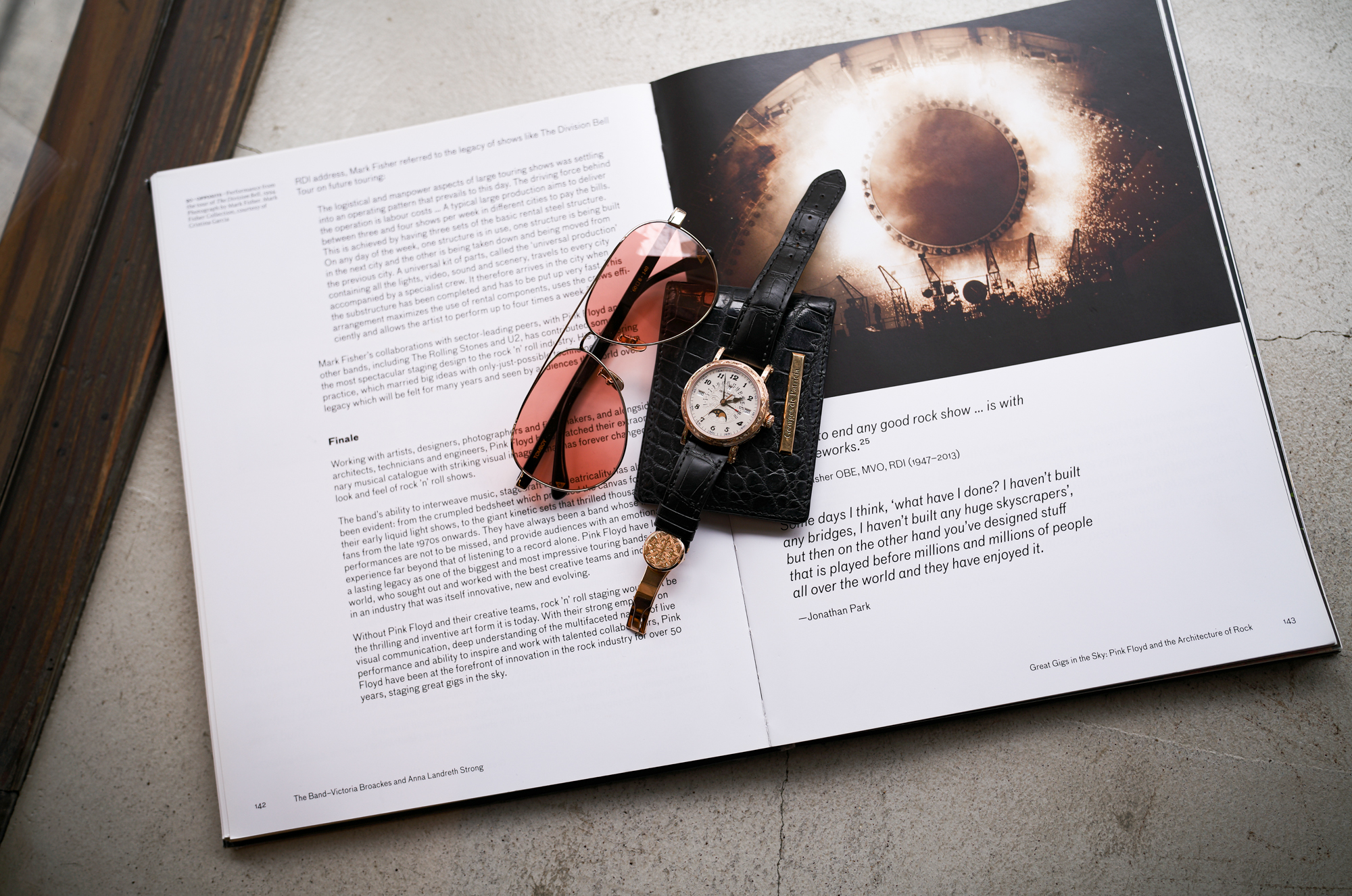 FIXER TOMBOY AVIATOR SUNGLASSES GOLD x ORANGE // Georges de Patricia Cloud Crocodile 18K GOLD // PATEK PHILIPPE 5160/500R-001 フィクサー トムボーイ ティアドロップ オレンジ ジョルジュドパトリシア クラウドクロコダイル パテックフィリップ 愛知 名古屋 Alto e Diritto altoediritto アルトエデリット