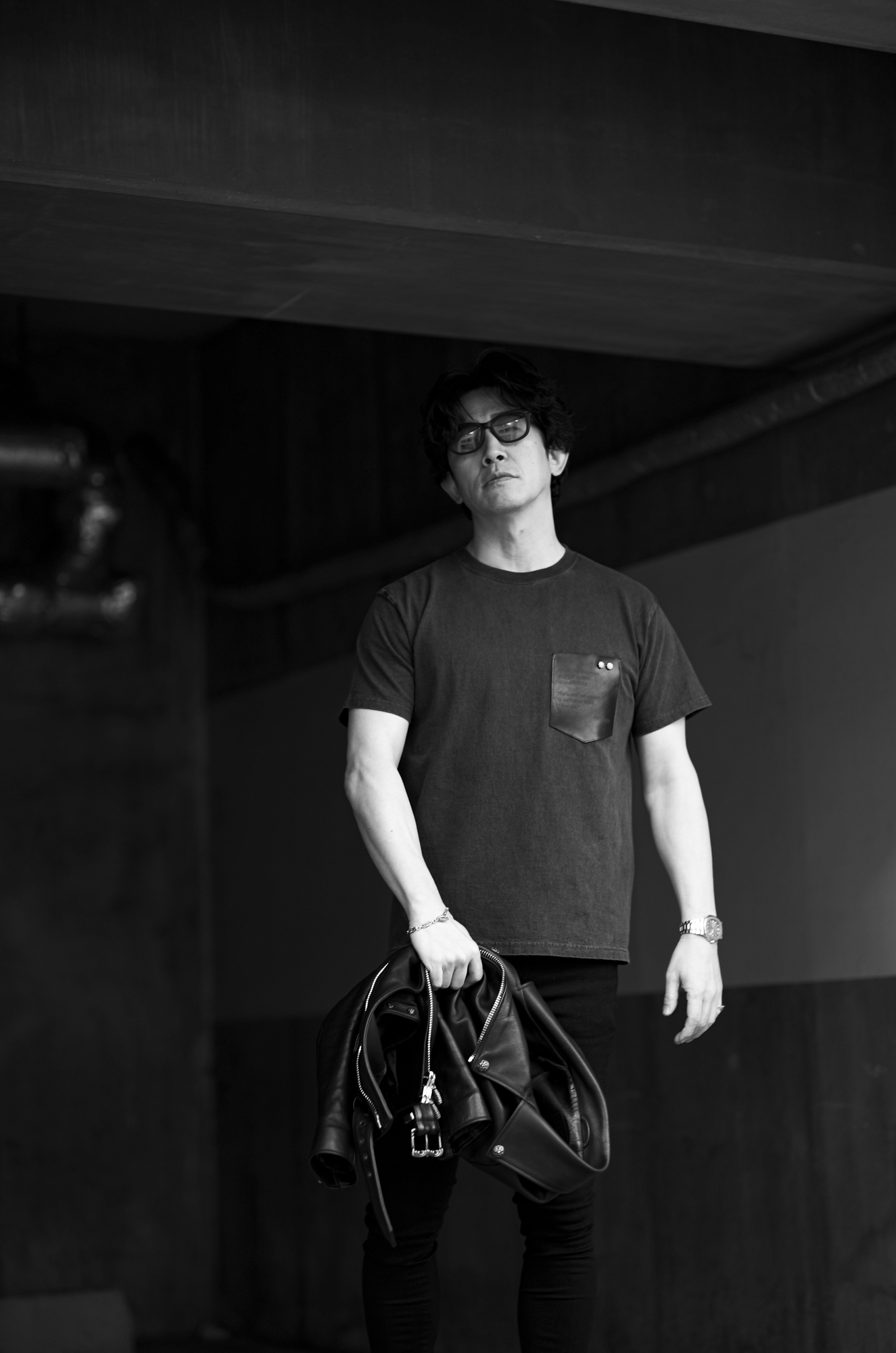 PRISONER ID1904|PRISONER ID1904|二つの黒、二つの人格 愛知 名古屋 Alto e Diritto altoediritto アルトエデリット Tシャツ スタッズ レザー 愛知 名古屋 Alto e Diritto altoediritto アルトエデリット PRISONER ID1904|Two Blacks, Two Personas